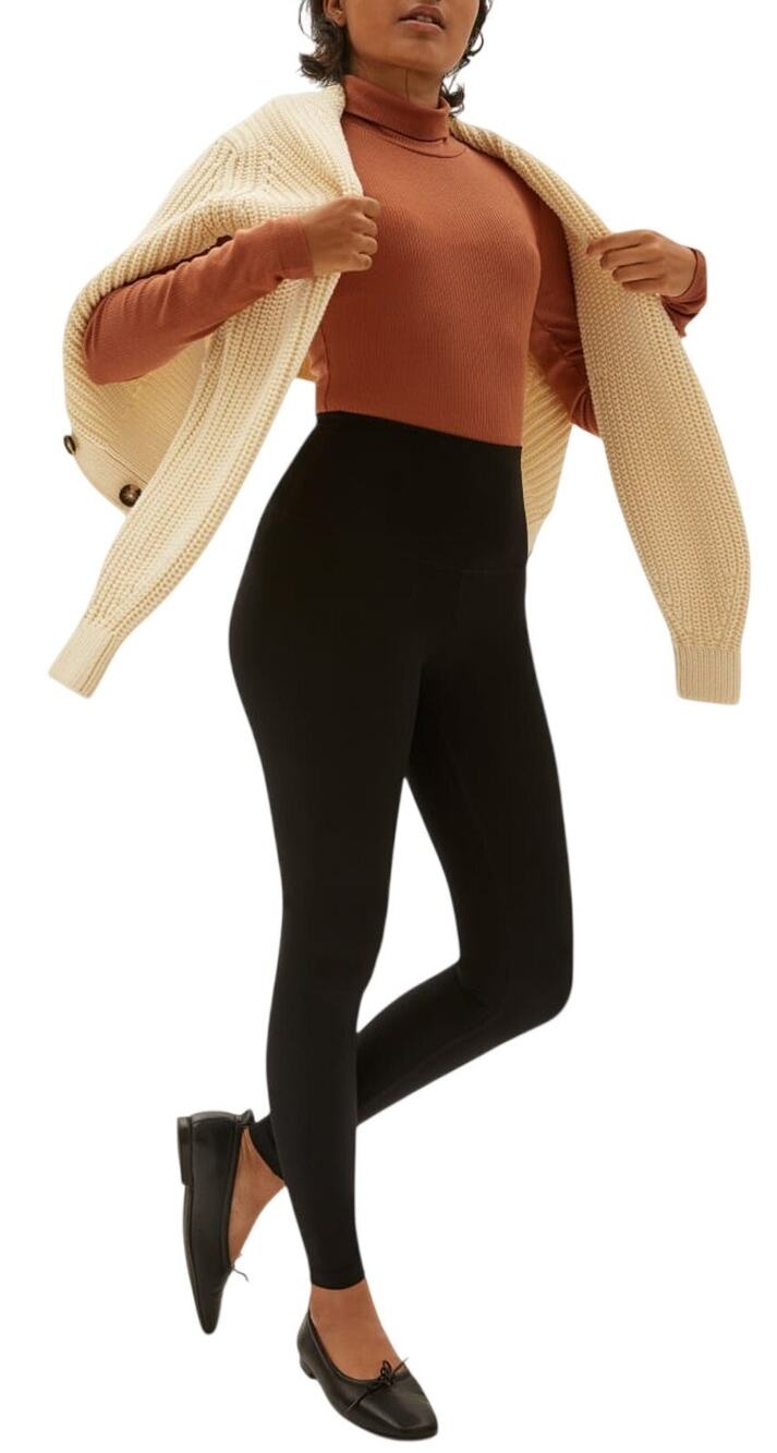 Everlane High Rise Black Perform Leggings Size S